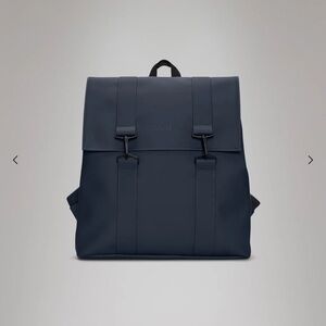 RAINS Navy Blue Backpack